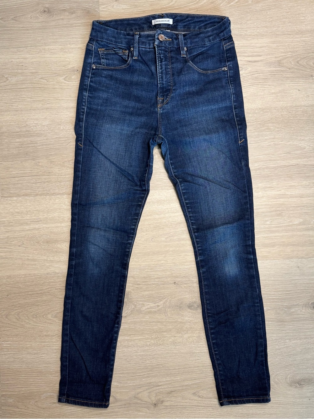 Good American Good Legs Crop Skinny Jeans